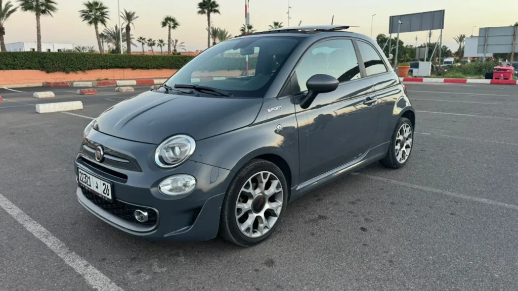 Location de Fiat 500 à Marrakech